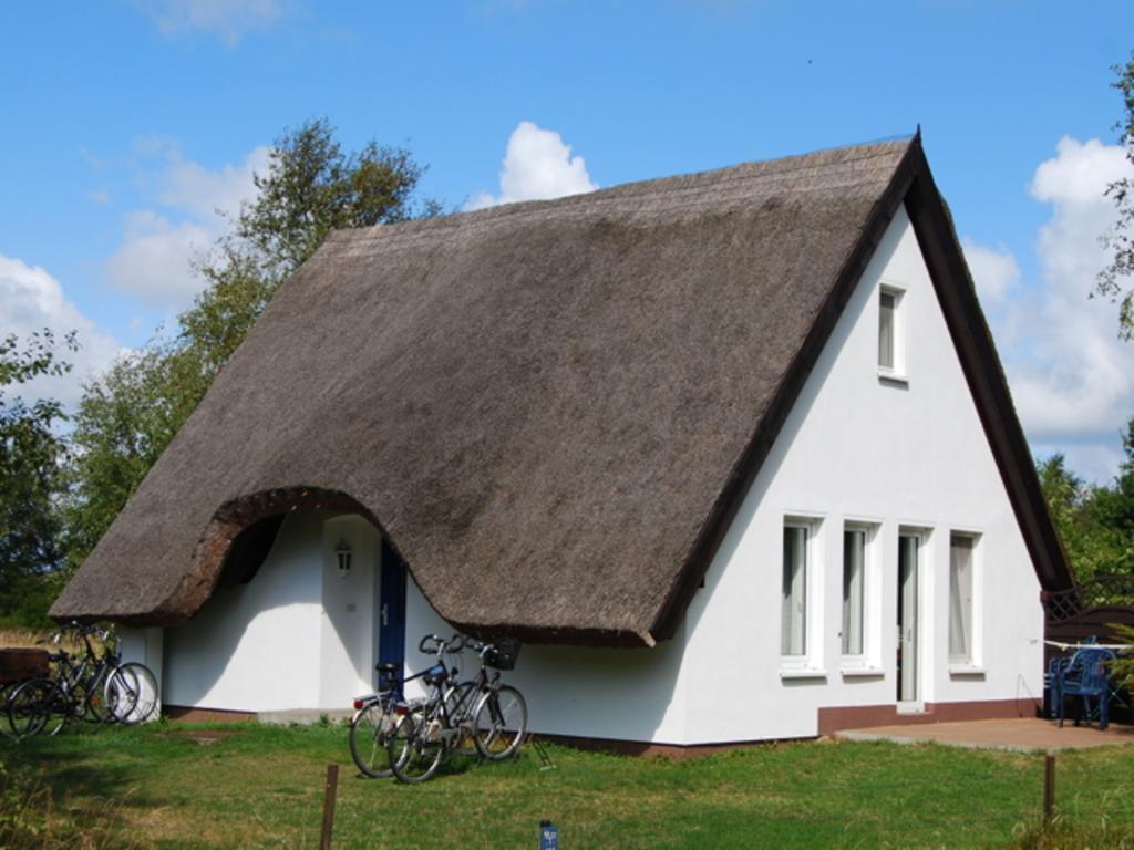 Doppelhaushälfte in Vitte auf Hiddensee Exterior foto